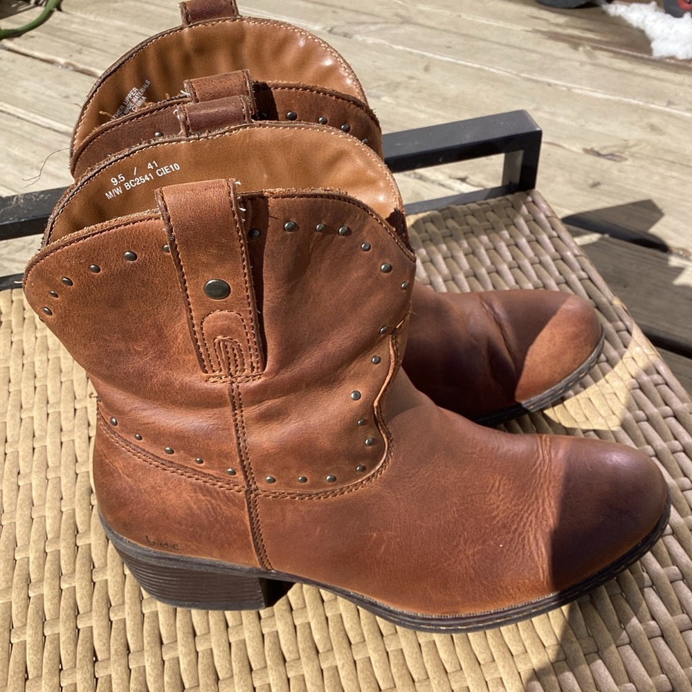 B.O.C Born of Concept Distressed Leather Sybil Western Cowboy Boot -9.5 - Picture 3 of 8